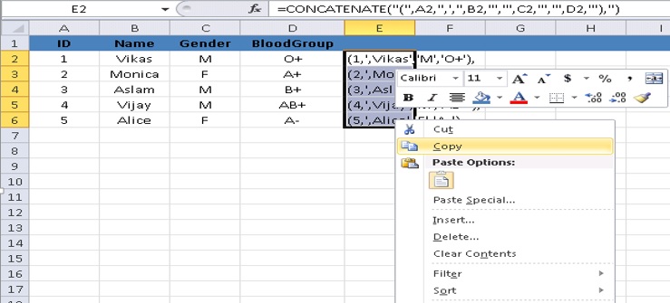 copy-sql-script-from-excel
