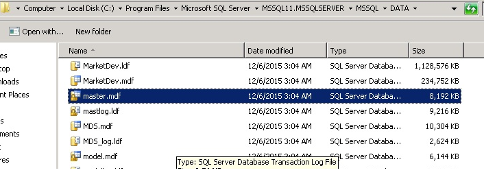 SQL Server : The request failed or the service did not respond in a timely fashion.Consult the event log or other application error logs for details 